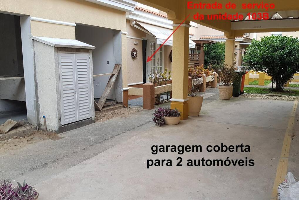 Acolhedora Casa De Praia Em Condominio Fechado A Beira Mar シャングリラ エクステリア 写真